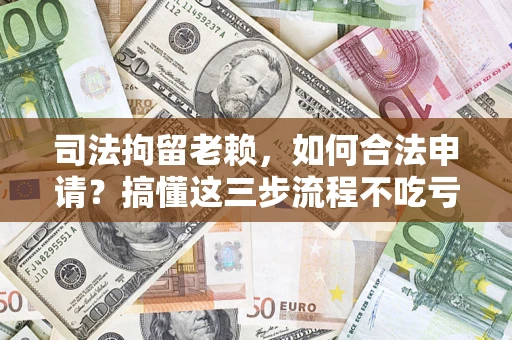 济南司法拘留老赖，如何合法申请？搞懂这三步流程不吃亏！