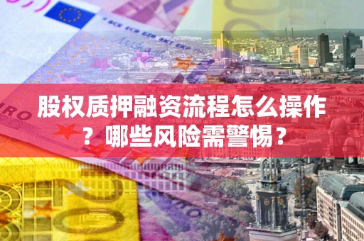 济南股权质押融资流程怎么操作？哪些风险需警惕？