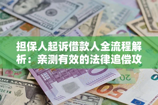 济南担保人起诉借款人全流程解析：亲测有效的法律追偿攻略