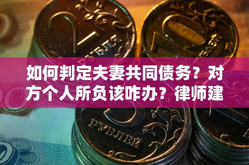 济南如何判定夫妻共同债务？对方个人所负该咋办？律师建议
