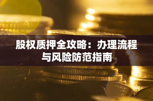 济南股权质押全攻略：办理流程与风险防范指南