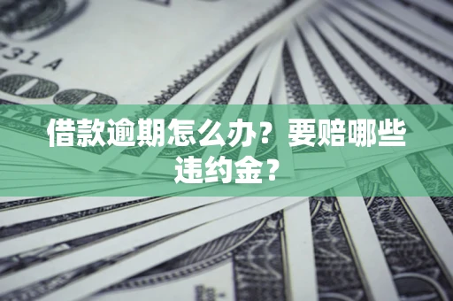 济南借款逾期怎么办？要赔哪些违约金？